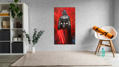 The Vader Técnica Mixta Acrílico Sobre Canvas, Aerosol