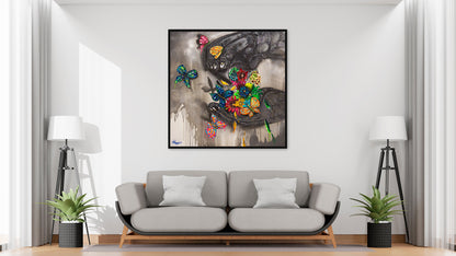 El Boticario Técnica Mixta Acrílico Sobre Canvas, Aerosol