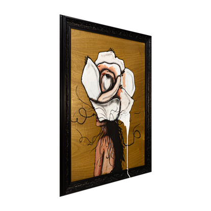 Bella la Flor Técnica Mixta Acrílico Sobre Madera Sobre Moderno de Galería