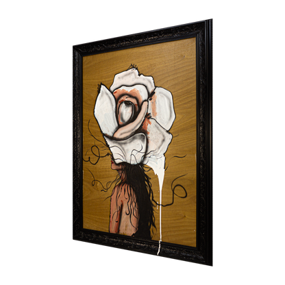 Bella la Flor Técnica Mixta Acrílico Sobre Madera Sobre Moderno de Galería