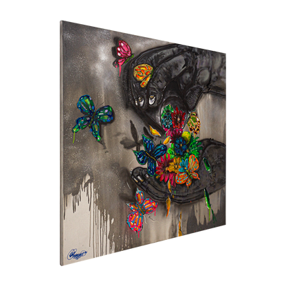 El Boticario Técnica Mixta Acrílico Sobre Canvas, Aerosol