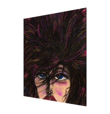 Dama Viendo el Cielo Acrylic on Canvas